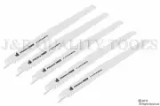 10pc 9" Reciprocating Strong Bi-Metal Saw Blades w/ 6TPI set Wood Pruning Metal