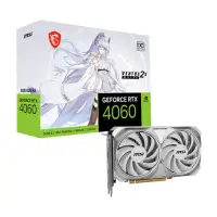 在飛比找momo購物網優惠-【MSI 微星】RTX 4060 VENTUS 2X WHI