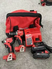 Milwaukee M18 Brushless Two Tool Combo Kit Brand New