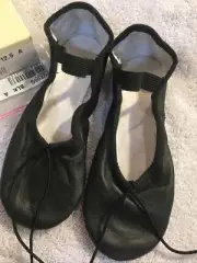 Bloch Black Full-Sole Ballet Shoes 12 1/2A Girls