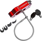 Grip Lock Motorcycle - Motorcycle Brake Lock | Motorcycle Lock, Aluminum Alloy Brake Lock for Moped, Off-Road Vehicle, Street, Front Wheel