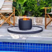 Portable Outdoor Low Smoke 40cm Fire Pit Fireplace Open Patio Heater Garden