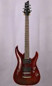 SCHECTER JOL-CT-6 BKCH Black Cherry Red electric guitar with gig bag