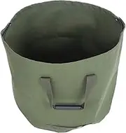 Portable Waterproof Reusable Canvas Garden Leaf Waste Bag, Garden Lawn Leaf Trash Waste Bag Container Storage Tote