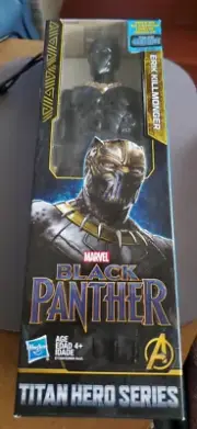 Black Panther Marvel Avengers Erik Killmonger Toy 12" Action Figure 2017