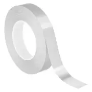 Metalized Polyester Film Tape 1" x 55 Yards Silver Metallic Decor Tape