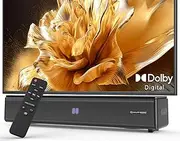 [GEOYEAO] 2.0 ch Soundbar with Dolby Digital