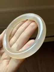 巴西冰玉髓 55 Mm Natural chalcedony Agate Bangle