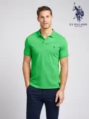 U.S. Polo Assn. Green Mens Life Polo Shirt (E76850) | $115