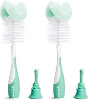 Munchkin Sponge Bottle Brush, Pack of 2, Blue