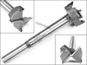 23mm High Speed Steel Forstner Drill Bit Bore Hole Wood Cutter Lathe Hinge
