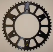 SUNSTAR REAR SPROCKET ALUMINUM 52T (BLACK) PART# 5-354752BK NEW 95-8552