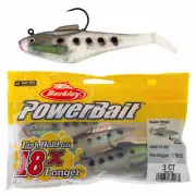 Berkley Powerbait Pre-Rigged Swim Shad Soft Bait 10cm Bunker