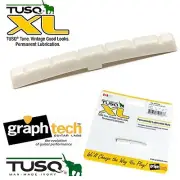Graphtech PQL-5000 Lubricated Tusq XL Nut Curved Bottom to fit Strat Tele
