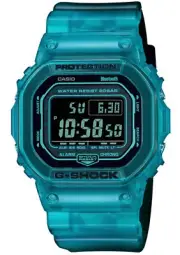 Casio DWB5600G-2 G-Shock Transparent Clear Blue Digital Watch