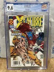 X-Calibre #4 (1995) Marvel CGC 9.6 White Newsstand Edition Age Apocalypse Comic