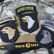 3 set 101st Airborne Division Patch USA US Air Assault Badge Patch