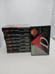 (8) TDK D-90 Blank Audio Cassette Tapes Slimline Eco Case 90 Min High Output Lot