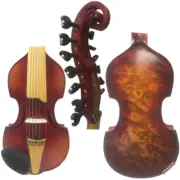 Baroque style bird's eye wood song Master 7×7 strings 15" Viola d'Amore #15134