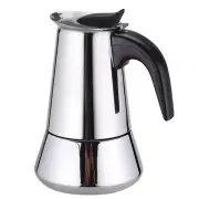 NEW CASA BARISTA ROMA 4 CUP STOVE TOP STAINLESS STEEL ESPRESSO MAKER