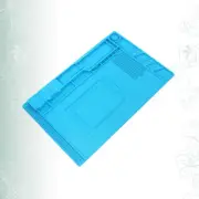 Soldering Iron Pad Magnetic Soldering Mat Working Mat Heat Resistant Work Mat