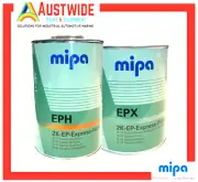 2K Epoxy Primer Kit Mipa EPX / EPH 1:1 Ratio Automotive Paint 2 Litre Kit