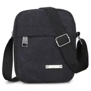 Men's Bag Shoulder Messenger Bag Casual Canvas Bag Men's Bag Backpack Small3132