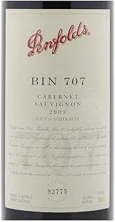 Penfolds Bin 707 Cabernet Sauvignon 2005 wooden gift box