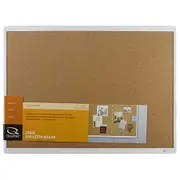 Quartet 430mm x 580mm Corkboard With White Finish