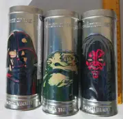 2005 Vintage Star Wars Watches in Tin Sealed - Burger King Toys Seal - Lot of 3
