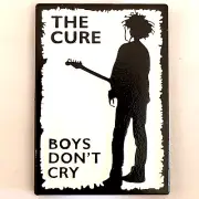 The Cure Boys Dont Cry Enamel Pin Brooch Badge Music Band Retro Gothic 80s