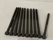 CYLINDER HEAD BOLT SET 9 EA of LARGE BOLT+1 EA of SMALL BOLT FITS SSANGYONG ACTYON SUV 100 SERIES 4 CYL 2.0 L TURBO DIESEL ALL MODEL 2006-2011 ONLY