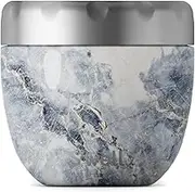 S'well Eats Stainless Steel Food Bowls, 21.5oz, Blue Granite, Triple-Layered Vacuum-Insulated Containers Keeps Food Cold for 11 Hours and Hot for 7 Hours, Condensation Free, BPA Free
