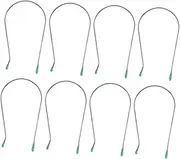 BATHVEVE 8Pcs U Shaped Hot Roller Clips for Curlers Durable Replacement Pins for Quick Compatible with Jumbo Hair Rollers
