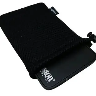 【DigiStone】3C防震收納袋 格菱軟式束口袋 加大版型 適2.5吋硬碟.SSD.行動電源.3C產品(1入)