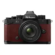 Z f Mirrorless Full Frame Camera in Bordeaux Red w/ NIKKOR Z 40mm f/2 (SE) Lens