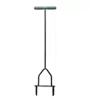 Yard Butler Lawn Coring Aerator Manual Grass Dethatching Turf Plug Core Aerat...