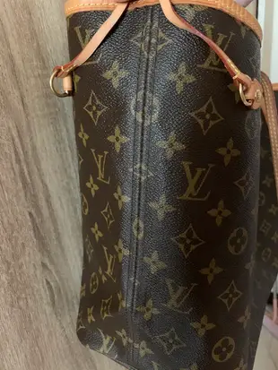 LV 經典Monogram Neverfull MM二手/購物包/托特包/正品