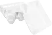 Cabilock Serving Plate Sauce Holder Party Tray for Snacks French Fries Plate Dumpling Platter Square Dipping Saucer