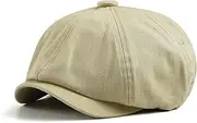 [CHENNUO] Gatsby Beret Cap Newsboy Flat Cap 8 Panel Men's Flat Cap