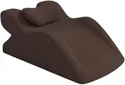 ChuYiElegance Face Down Pillows Mode Versatile Memory Foam Ergonomic for Dormitory -Family Mum, Brown