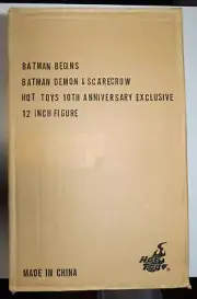 HOT TOYS 1/6 Figure Set Batman Begins 10th Anniversary Exclusive Scarecrow NEW
