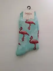 Flamingo Socks Women's By Davco