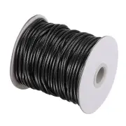 Beading Thread Bracelet Weave Craft Cord 3mm 39M/Roll, Black
