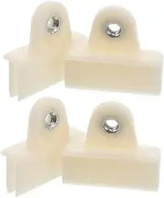 TINEASUR 4pcs Window Glass Retainer Clips Durable Plastic Holders for Secure Attachment Compatibility for Car Windows Side Skirt Glass Installation