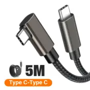 5m USB A/Type C To USB C VR Link Cable For Oculus Quest 2 Fast Charge Data Cable