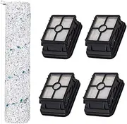 Compatible with Bissell Crosswave Cordless Max 2554 2554A 2590 2596 2596B 2596M 2765 2765F 2765Z 2765E 2765N 2767Z Main Brush HEPA Filter (Color : Set 13)