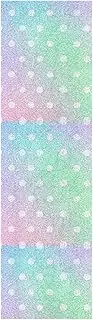 Amooorous Cartoon Rainbow Dot Grip Tape for Skateboards Design Non Slip Scooter Grip Tape Non-Skid Cruiser Grip Tape 33×9 Inch