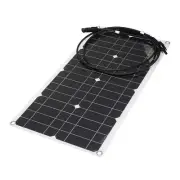 18V Portable Solar Panel Car Yacht Boat Power Panel Battery Charger Connector