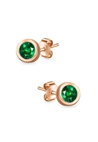 在飛比找ZALORA購物網優惠-Earrings My BirthStone 18K Gol